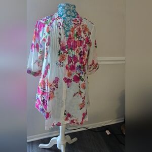 Floral Sheer Blouse